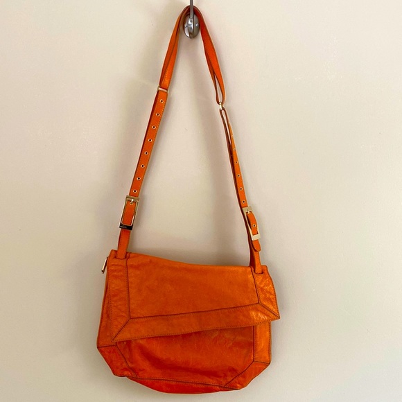 Kooba Bags Excellent Kooba Crossbody Messenger Bag Orange Poshmark